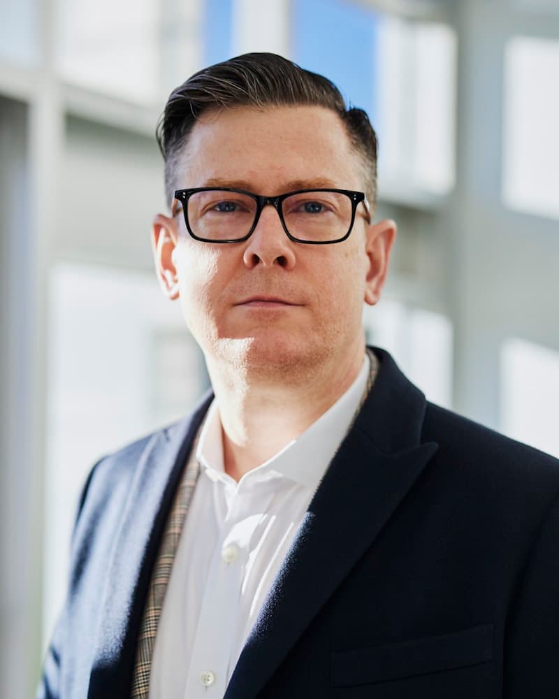 Portrait of Jordan Hayes, Head of Rights at Stavemusictech